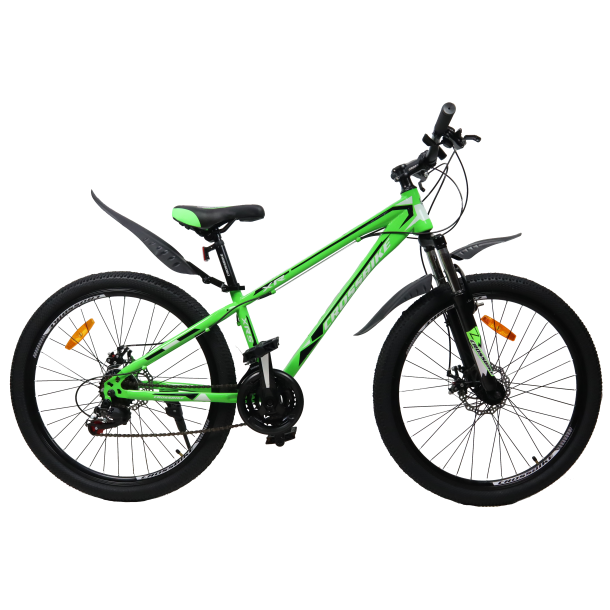 

Велосипед CrossBike Racer 24" 12" Зеленый-Черный