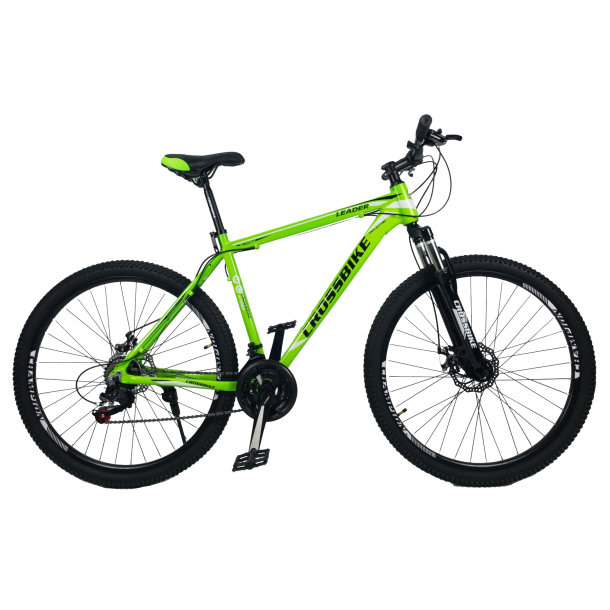 

Велосипед CrossBike Leader 29" 19" Неоновый зеленый