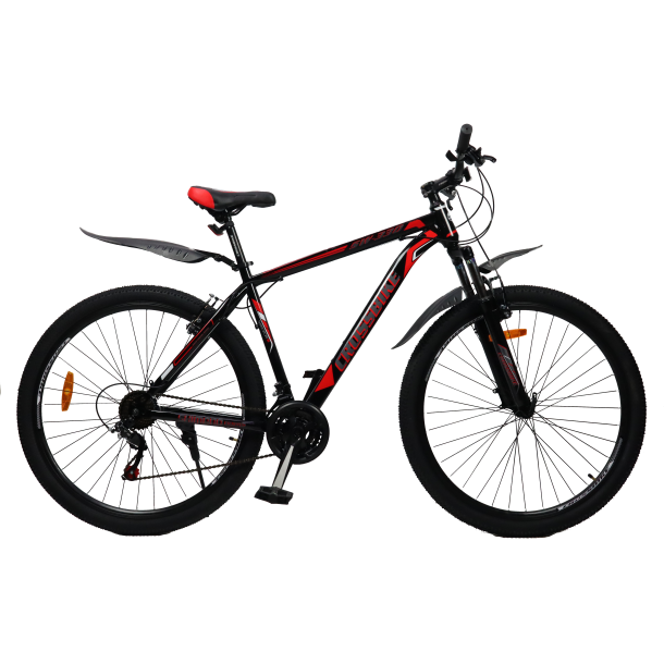 

Велосипед CrossBike Atlas 26" 19" Черный-Красный