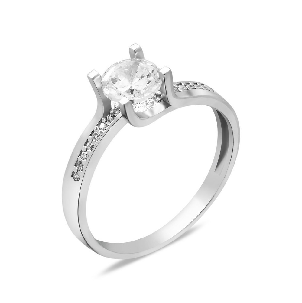 

Серебряное кольцо ins:фианит IM-6876 р-15.5