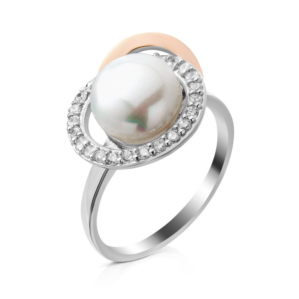 

Серебряное кольцо ins:фіаніт IM-5281 р-20