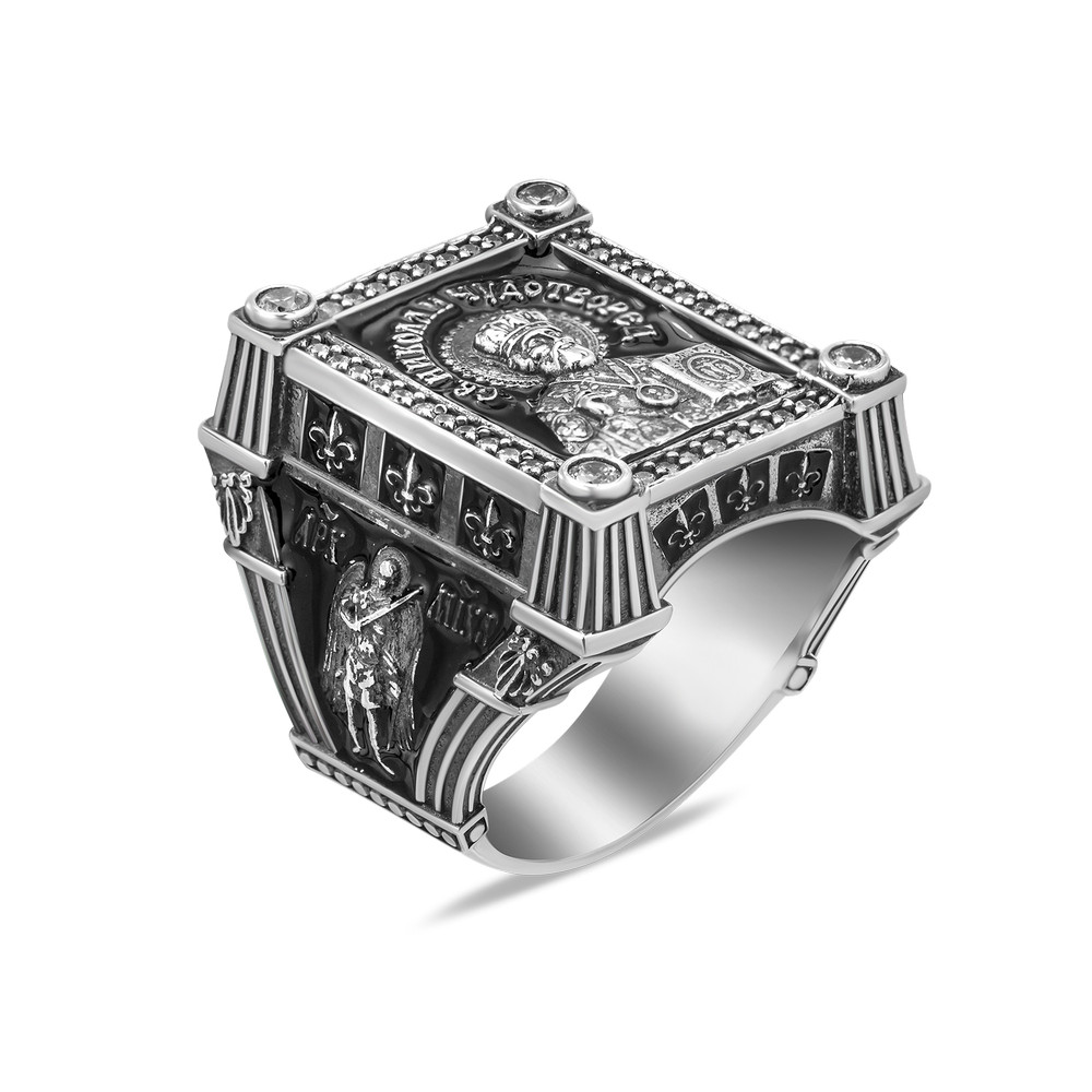 

Серебряное кольцо ins:фіаніт IM-5342 р-19.5