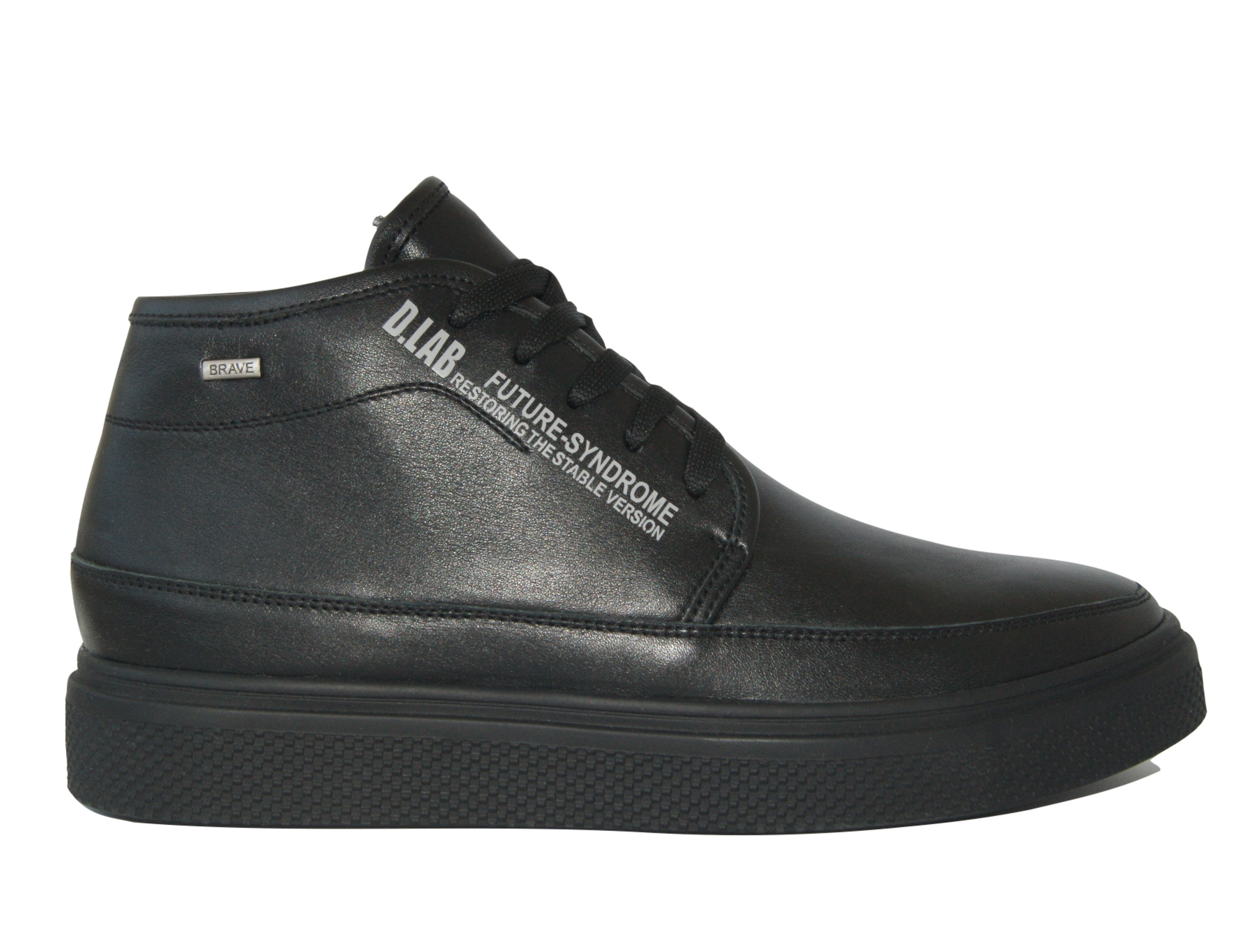 

Зимние кроссовки мужские оригинальные — ботинки из кожи на меху мужские BeBrave 611 43 размер обуви (29,0 см) цвет черный