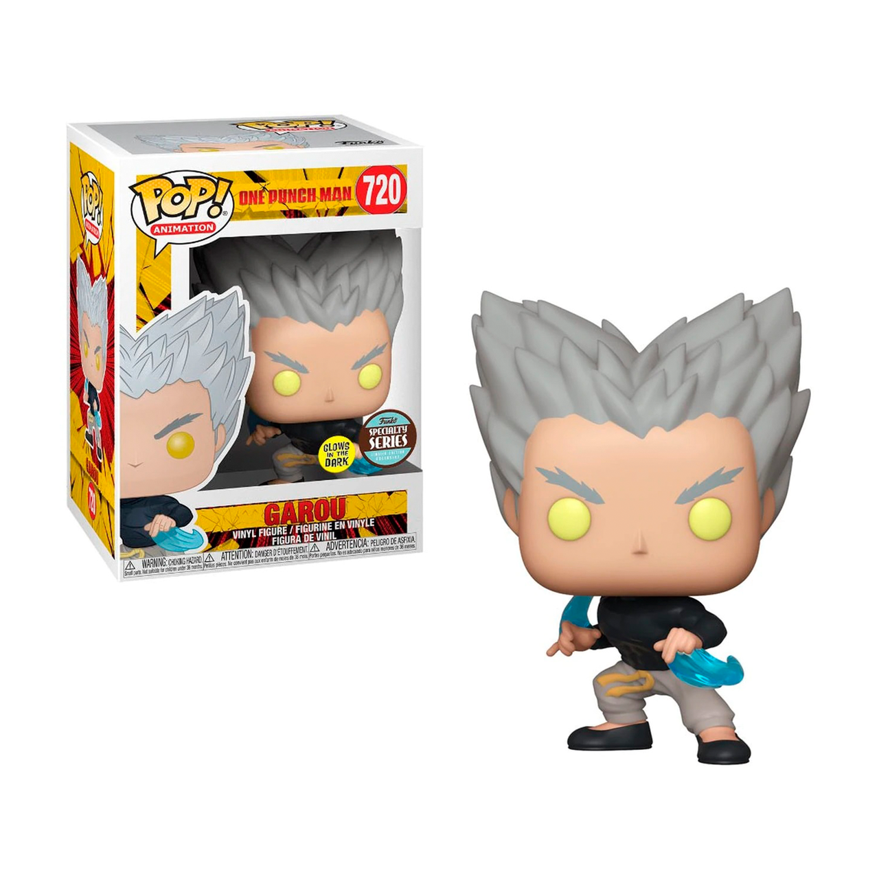 

Фигурка Funko Pop Гароу ВанПанчМен OnePunchMan Garou 10см FP OPM 720