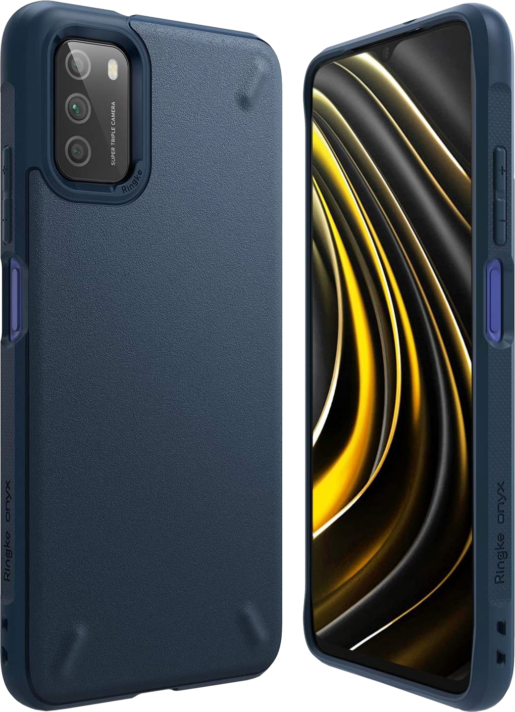 

Панель Ringke Onyx для Xiaomi Poco M3 Navy