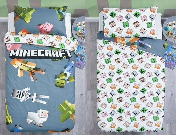 

Простынь MirSon Бязь Premium 17-0467 Boy's Minecraft 200х220 см