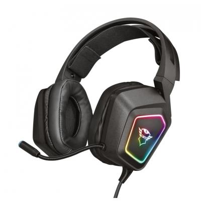 

Наушники Trust GXT 450 Blizz RGB 7.1 Surround Gaming Headset RGB BLACK (23191)