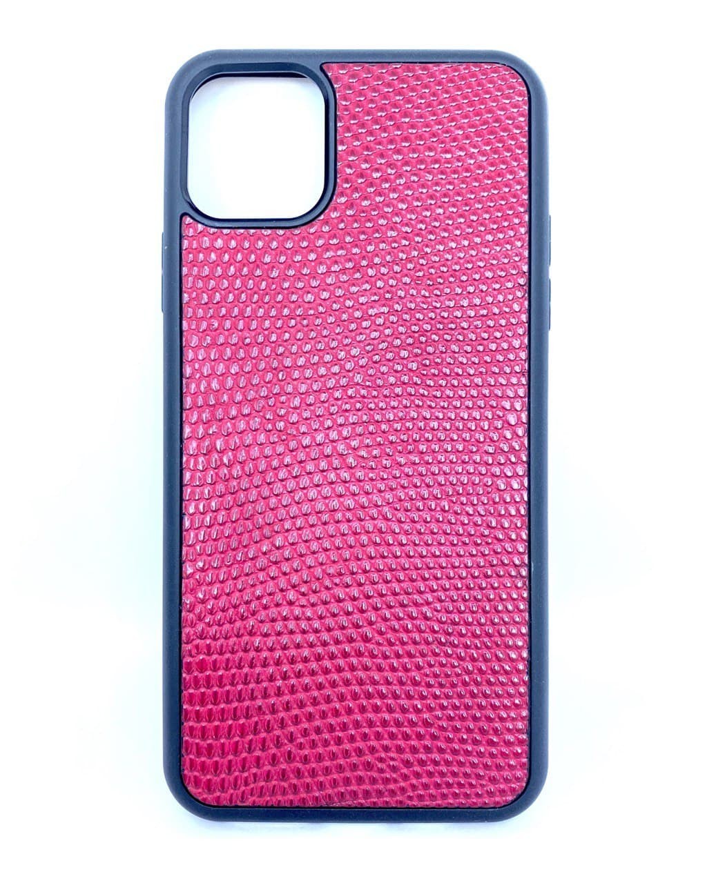 

Чехол CaZe для iPhone 11 кожа Игуаны красный