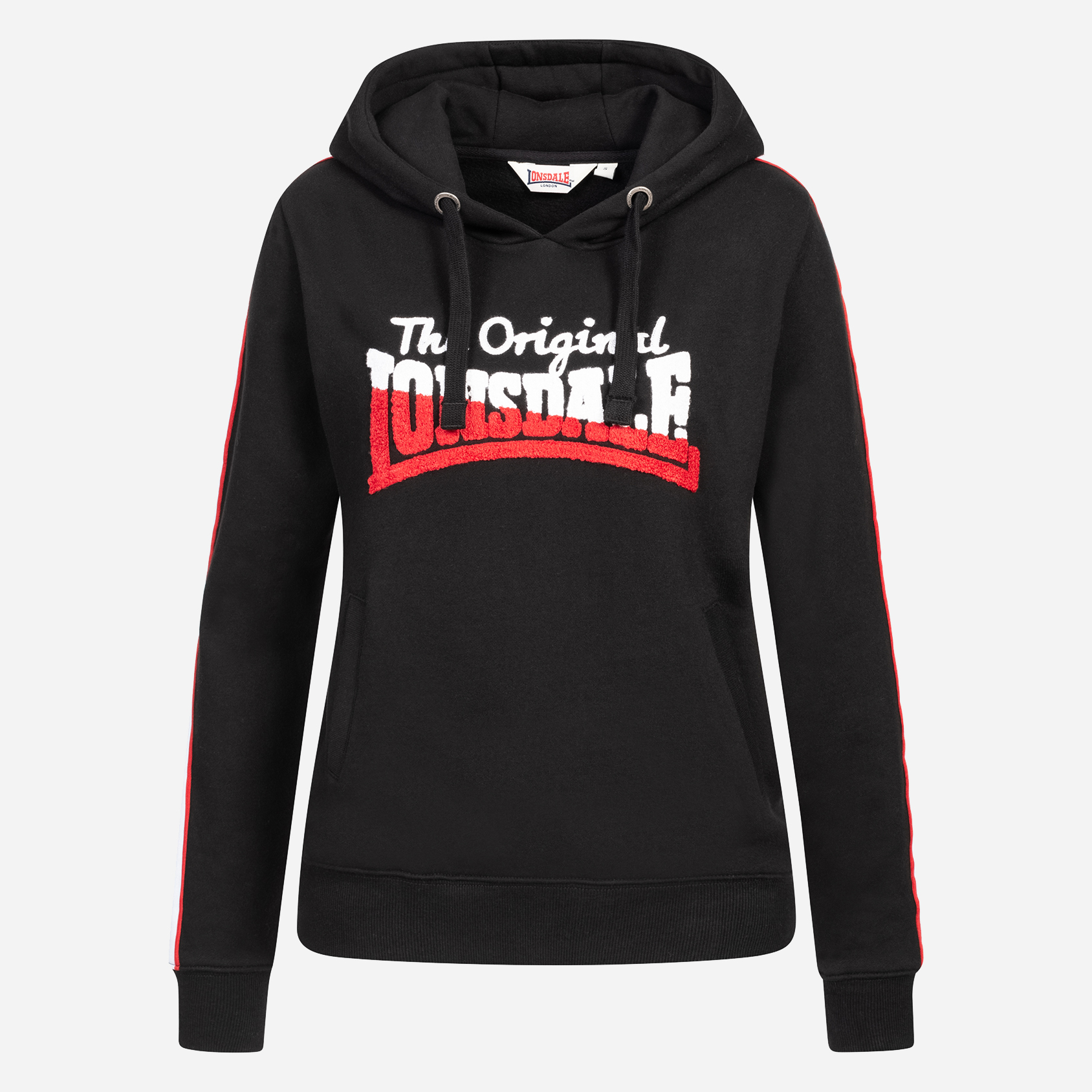 

Худи Lonsdale Lissan 117172-1502 S Black/Red/White