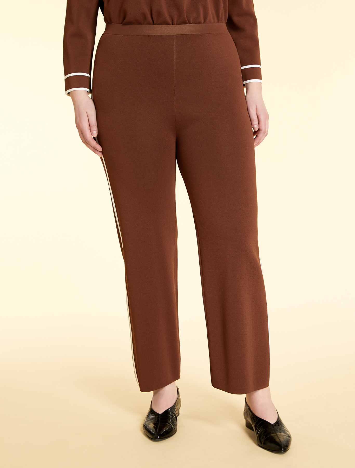 

Брюки Marina Rinaldi  Коричневые 13.3333021.V0, Брюки Marina Rinaldi S Коричневые 13.3333021.V0