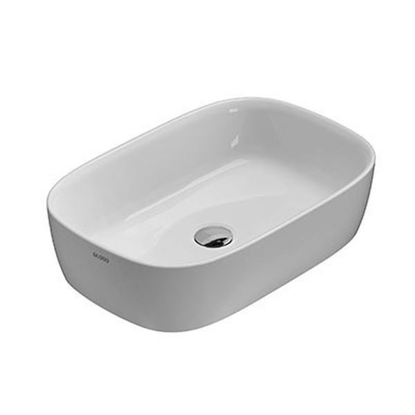 

Умывальник накладной Globo Genesis 60х40х15 см, белый (GE045BI)