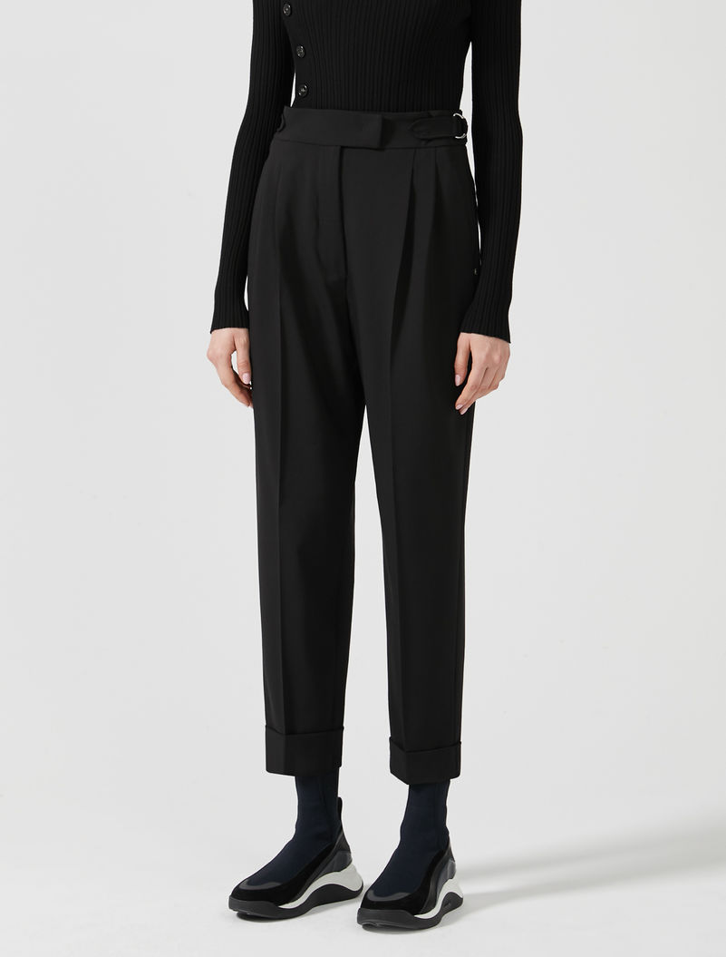 

Брюки MaxMara  Черные 71360406600, Брюки MaxMara 44 Черные 71360406600