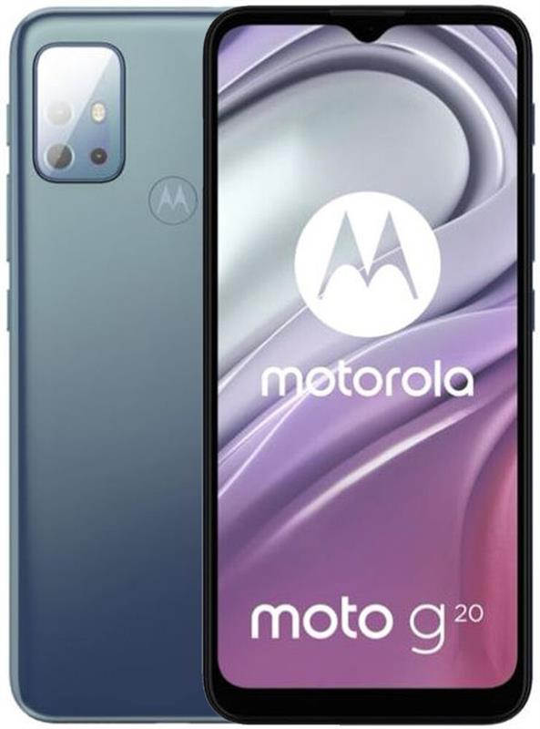 

Смартфон Motorola Moto G20 4/128GB Dual Sim Breeze Blue