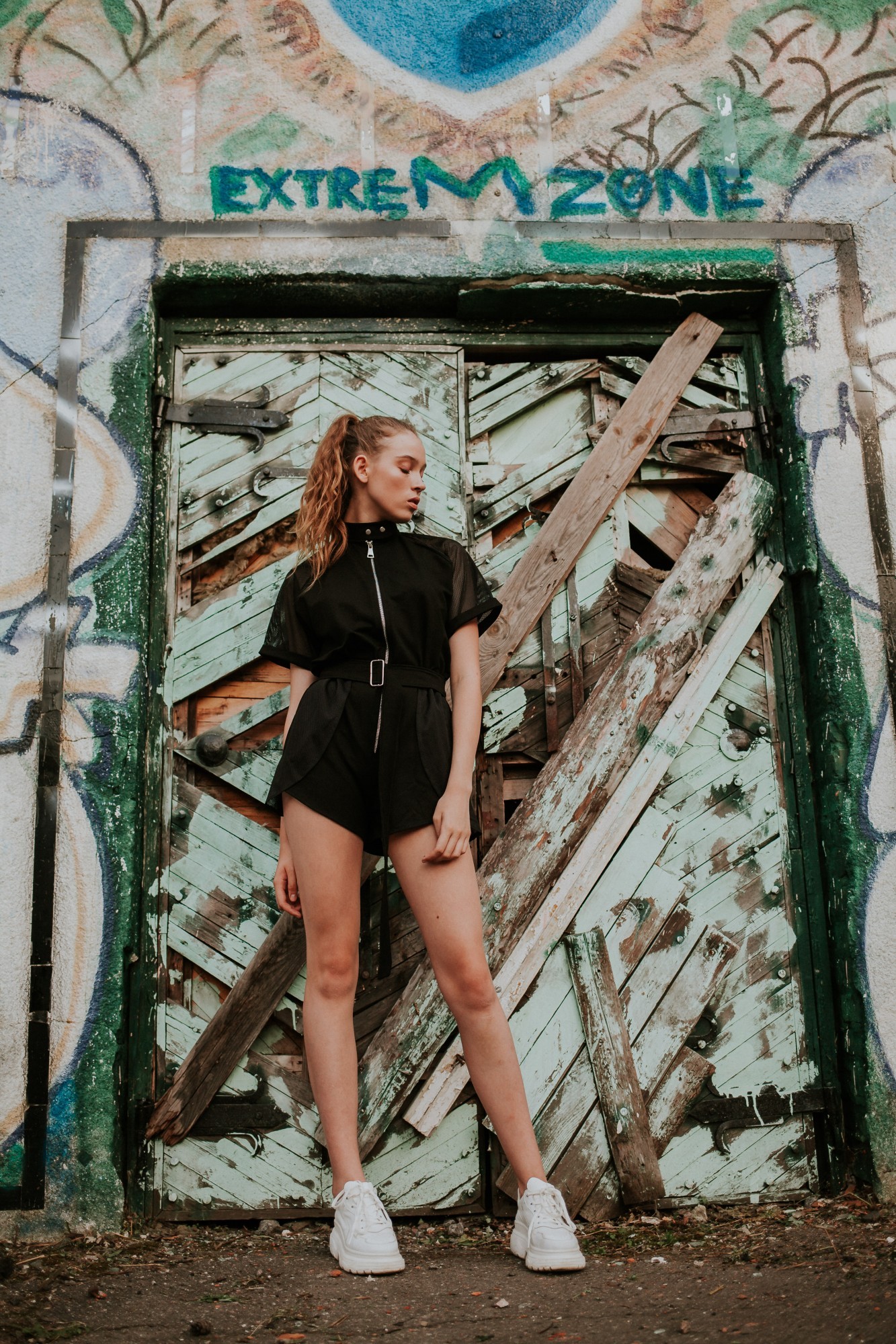 

Женский комбинезон Street Style 59-29 - Черный с черным, Женский комбинезон Street Style 59-29 XS-S Черный с черным