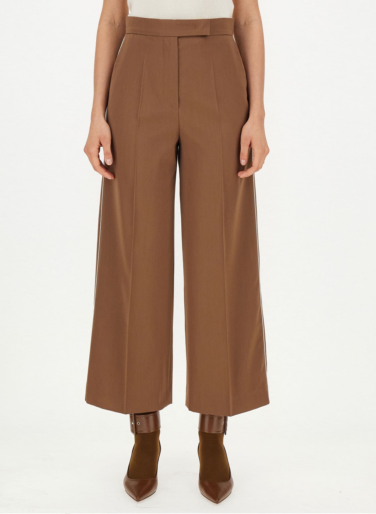 

Кюлоты MaxMara  Коричневые 11361319600, Кюлоты MaxMara 44 Коричневые 11361319600