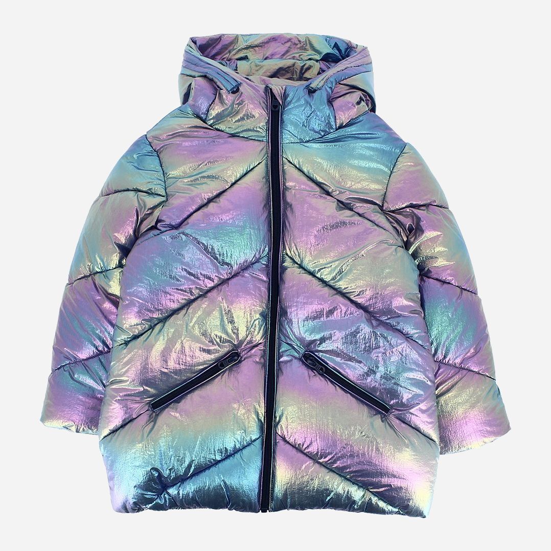 Акція на Дитяча демісезонна куртка для дівчинки Primigi 48102532 104 см Різнобарвна від Rozetka