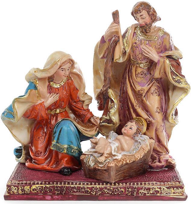 

Рождественская декоративная статуэтка "Вертеп" 17.2см