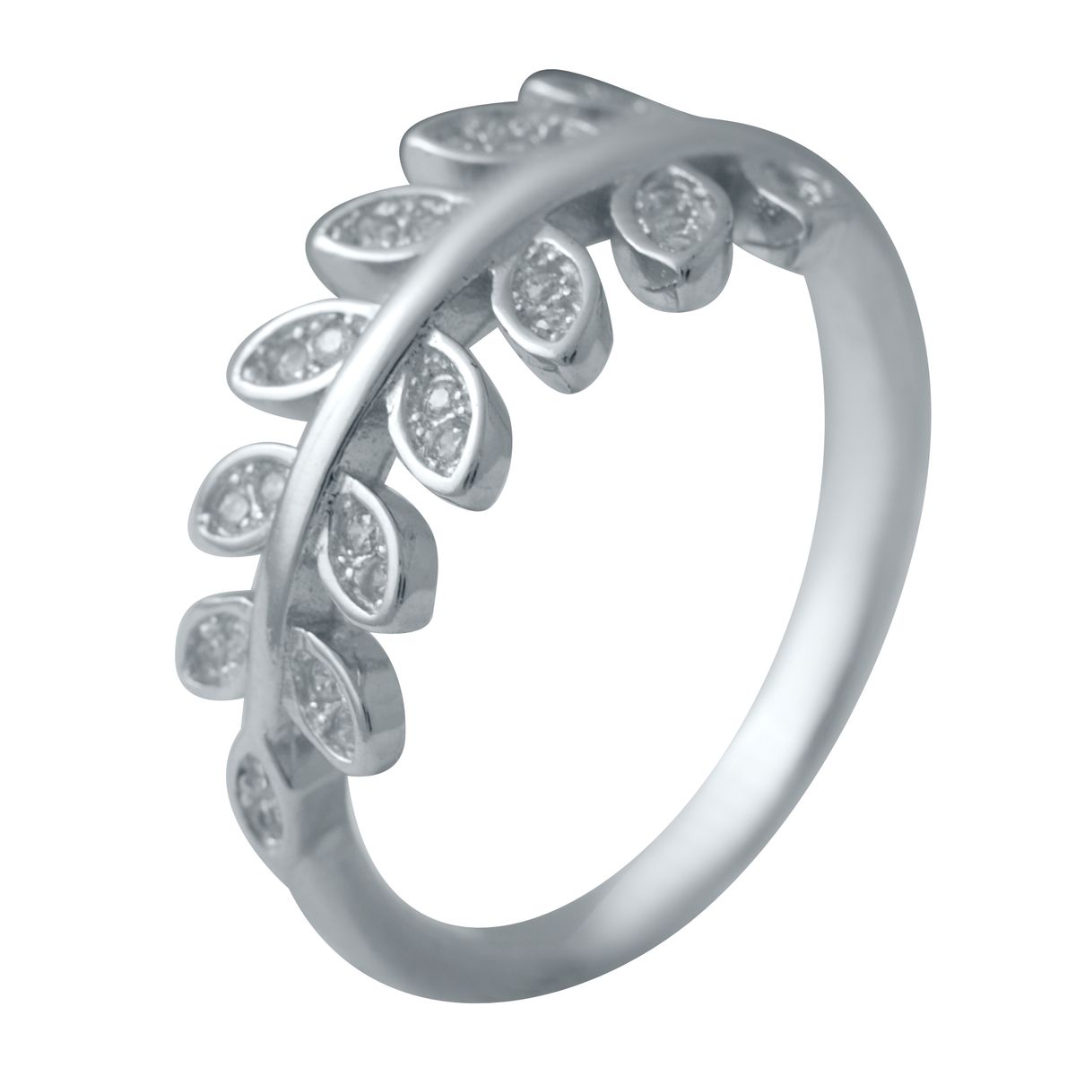 

Серебряное кольцо SilverLine с фианитами 16.5 размер