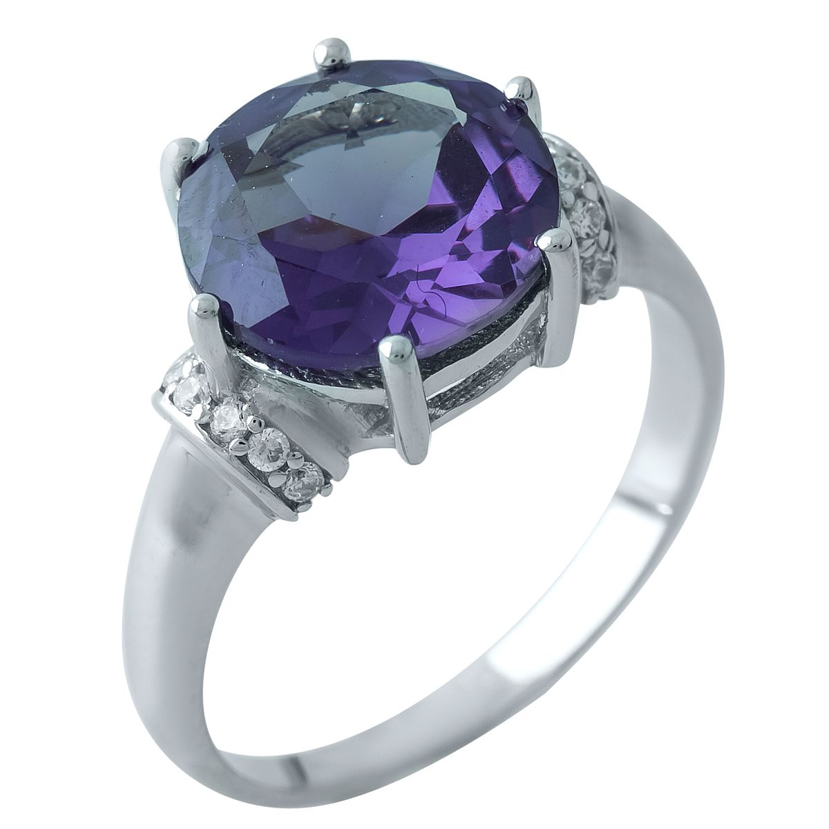 

Серебряное кольцо SilverLine с александритом 6.31ct 18.5 размер