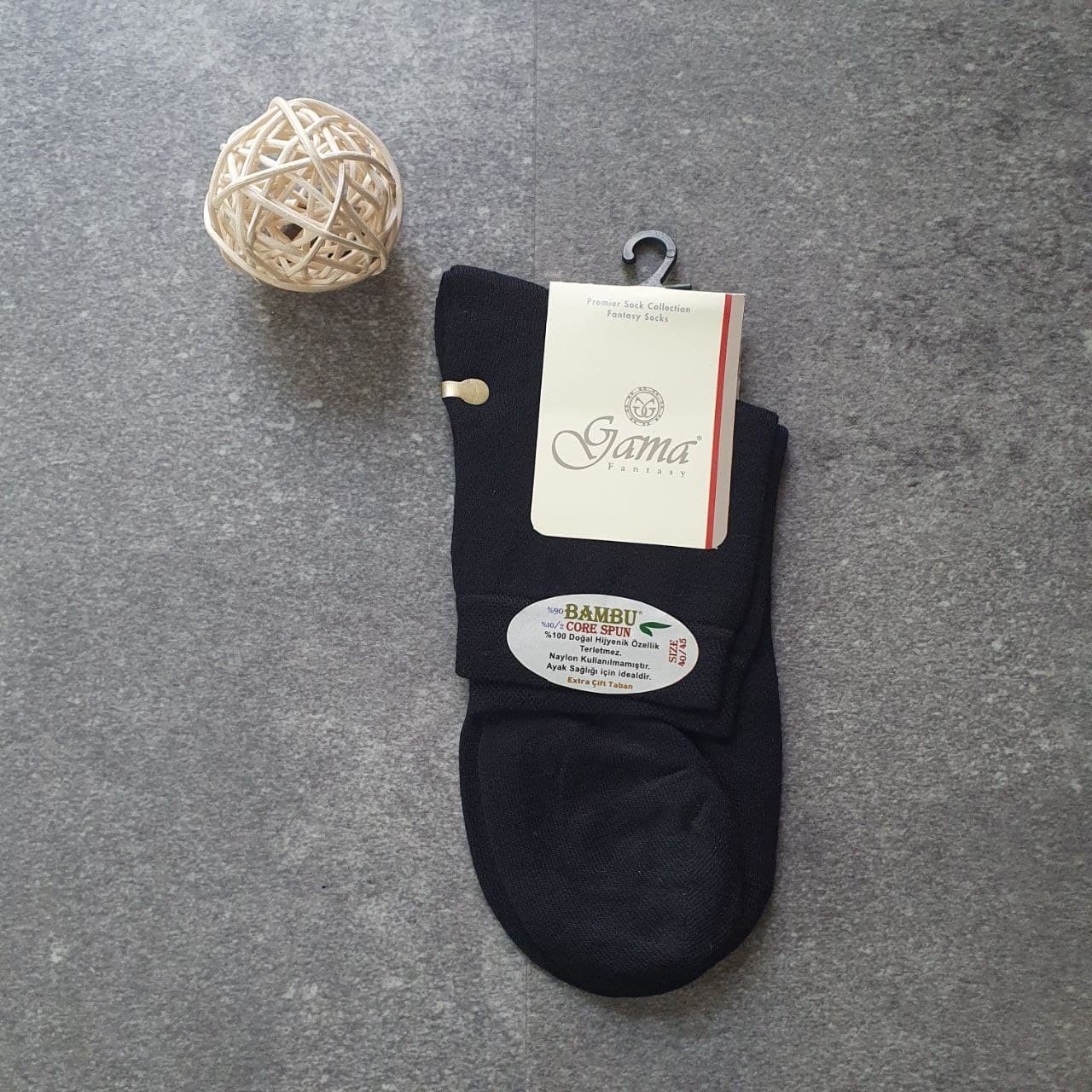 

Носки мужские Gama средние 40-45р. Черные
