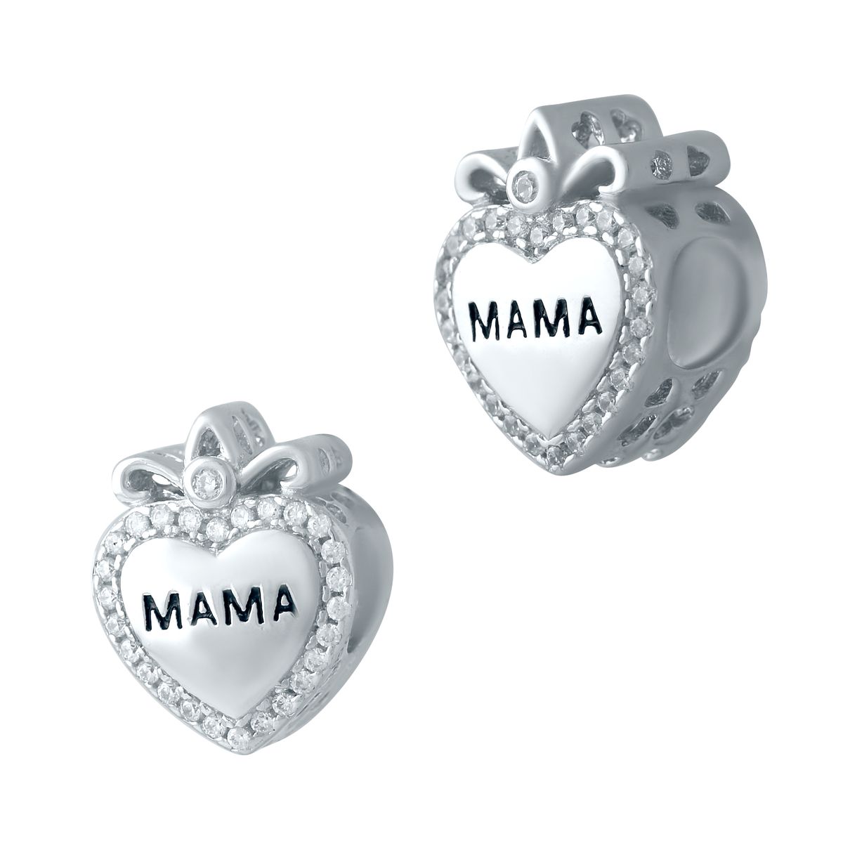 

Серебряный шарм SilverLine с фианитами