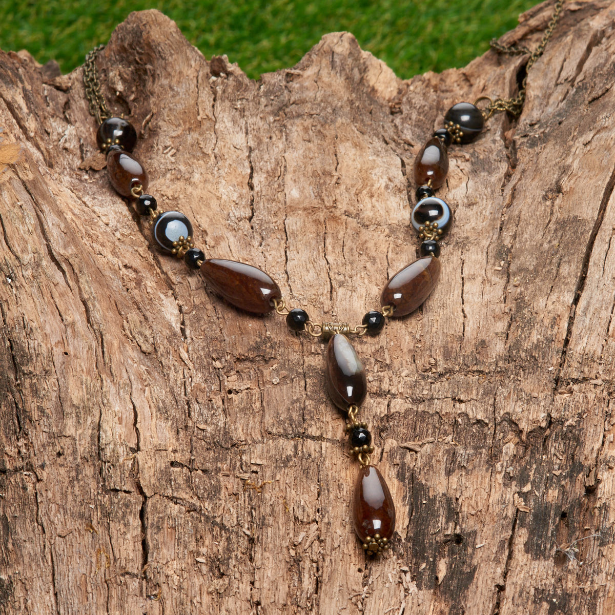 

Бусы с агатом SAMOTSVETY (11.03.02.712.1)