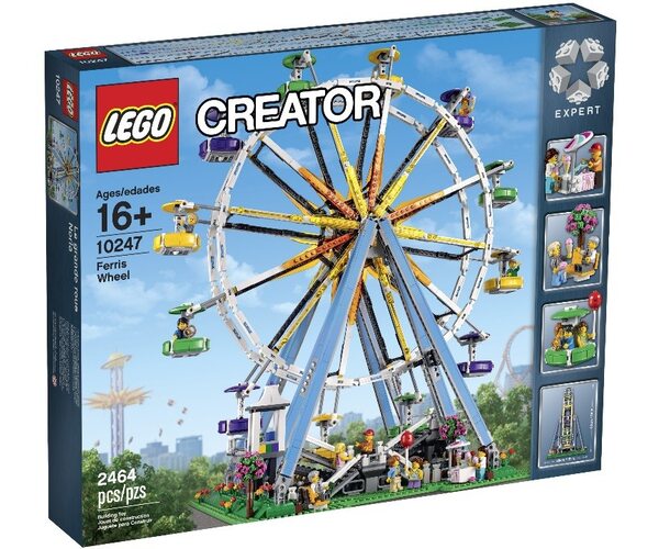 

Конструктор LEGO EXPERT Колесо обозрения (10247)