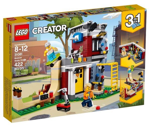

Конструктор LEGO Модульная Скейт-площадка (31081)