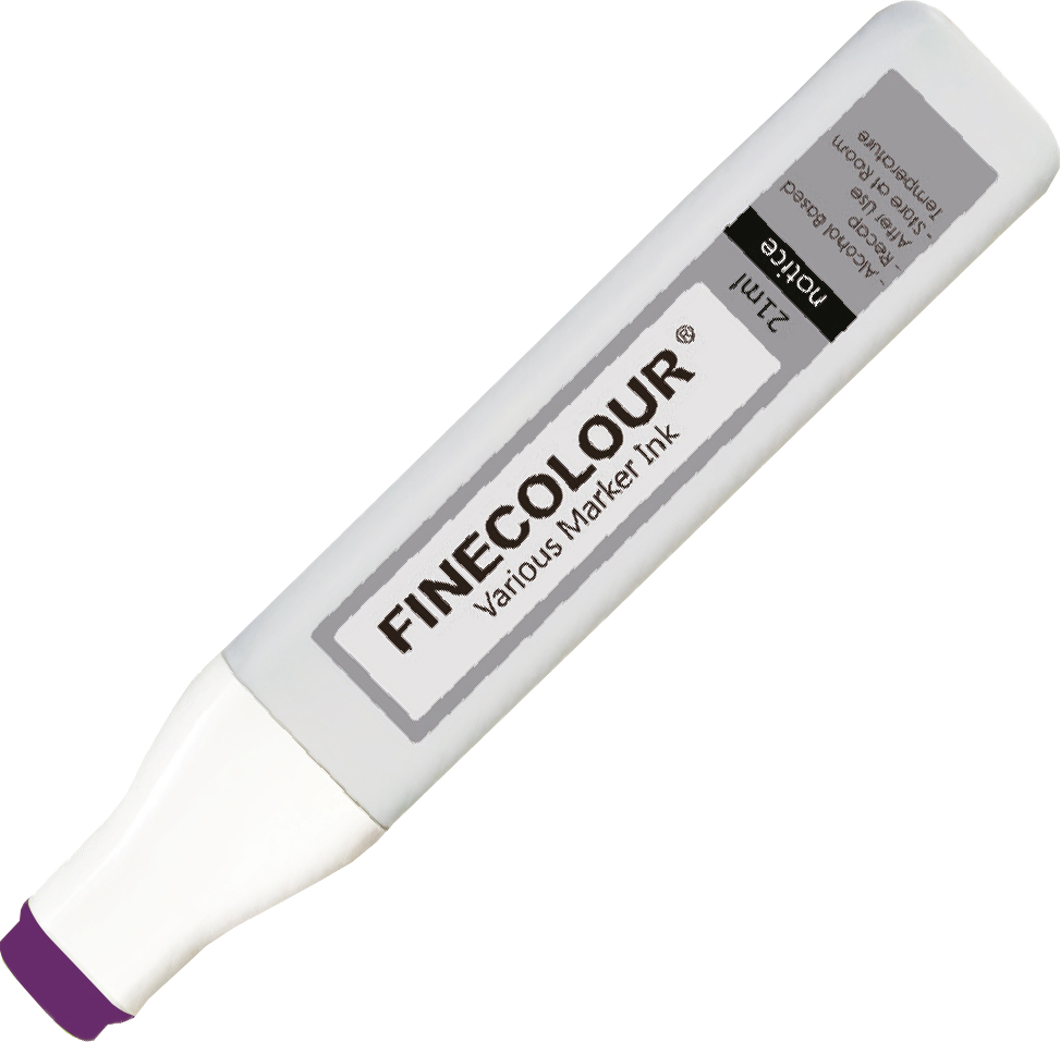 

Заправка спиртовая Finecolour Refill Ink 123 глубокий-фиолетовый V123 (EF900-123)