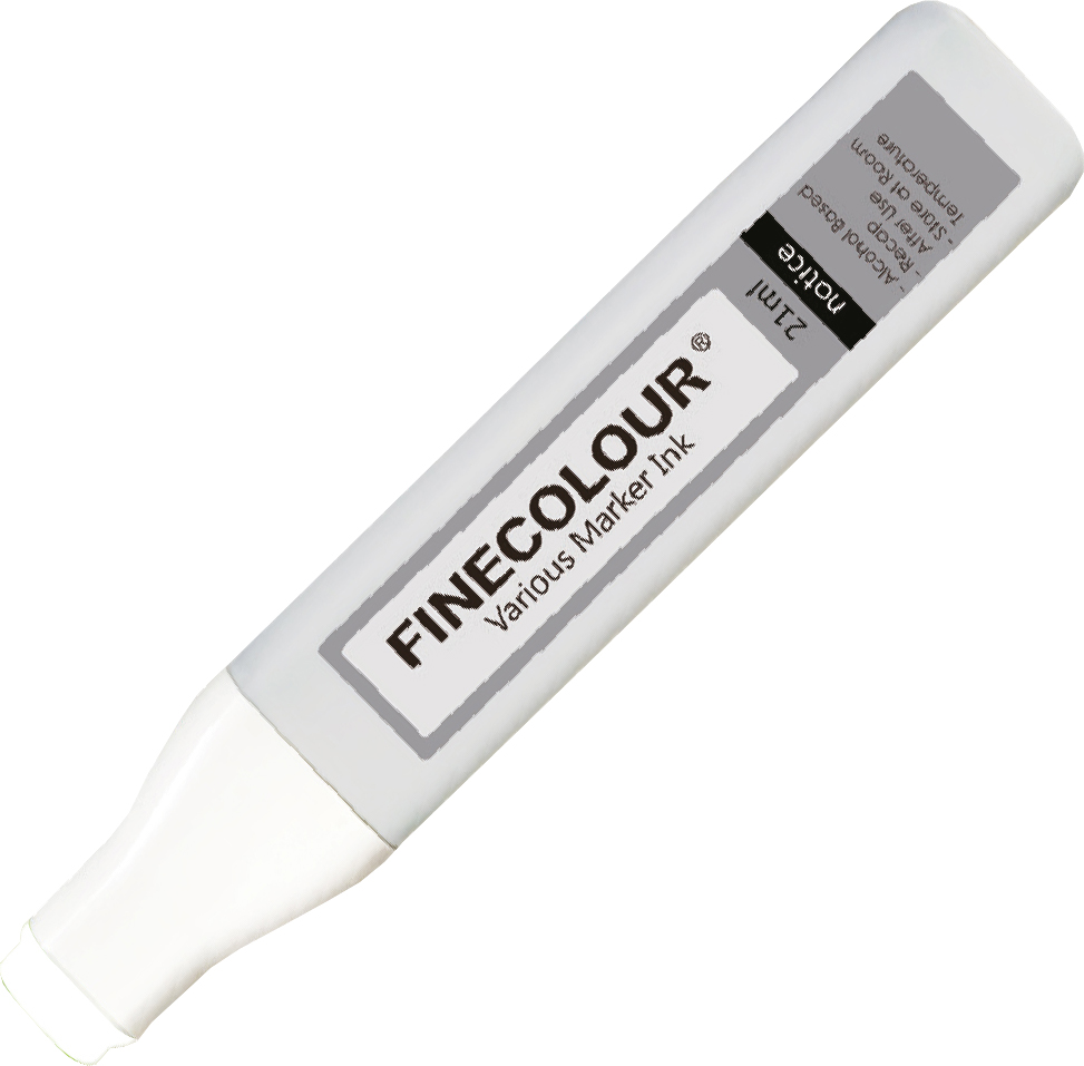 

Заправка спиртовая Finecolour Refill Ink 424 кирпичный белый E424 (EF900-424)