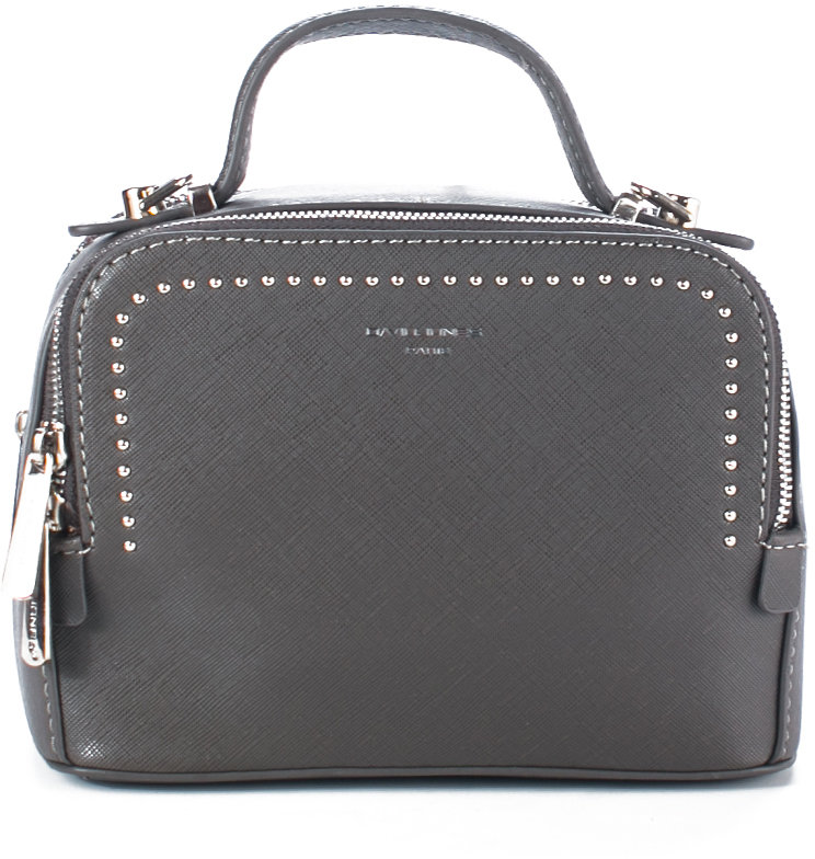 

Женская сумка кросс боди David Jones 7770833 серая