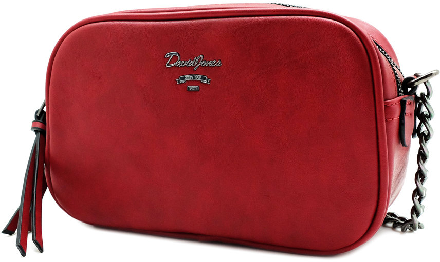 

Женская сумка кросс боди David Jones 7771802 красная
