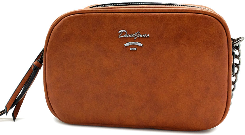 

Женская сумка кросс боди David Jones 7771803 коричневая