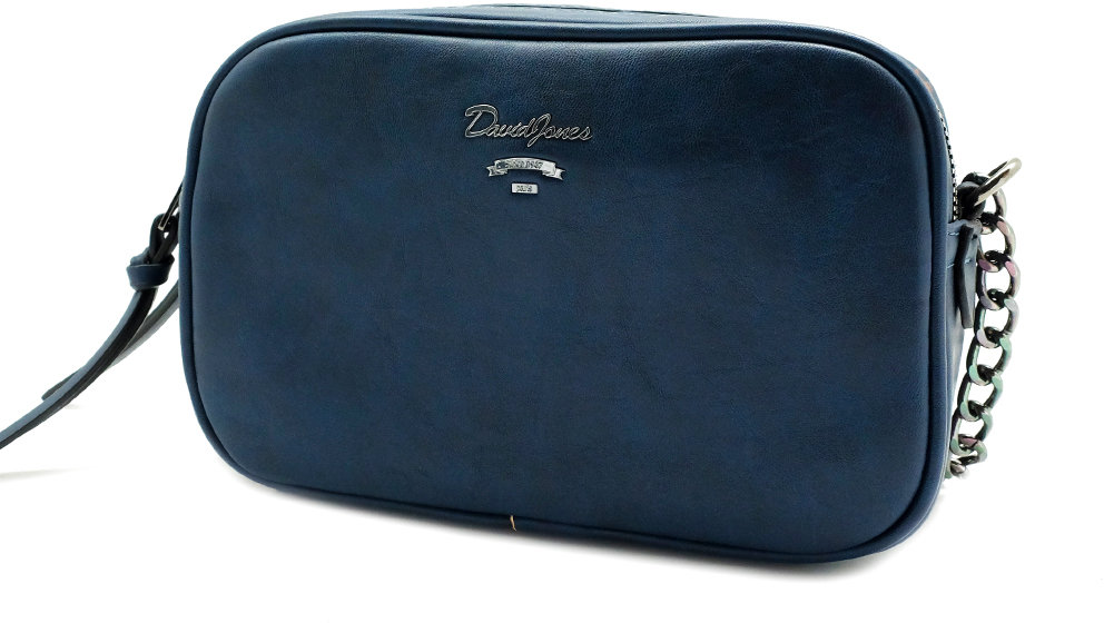 

Женская сумка кросс боди David Jones 7771801 синяя