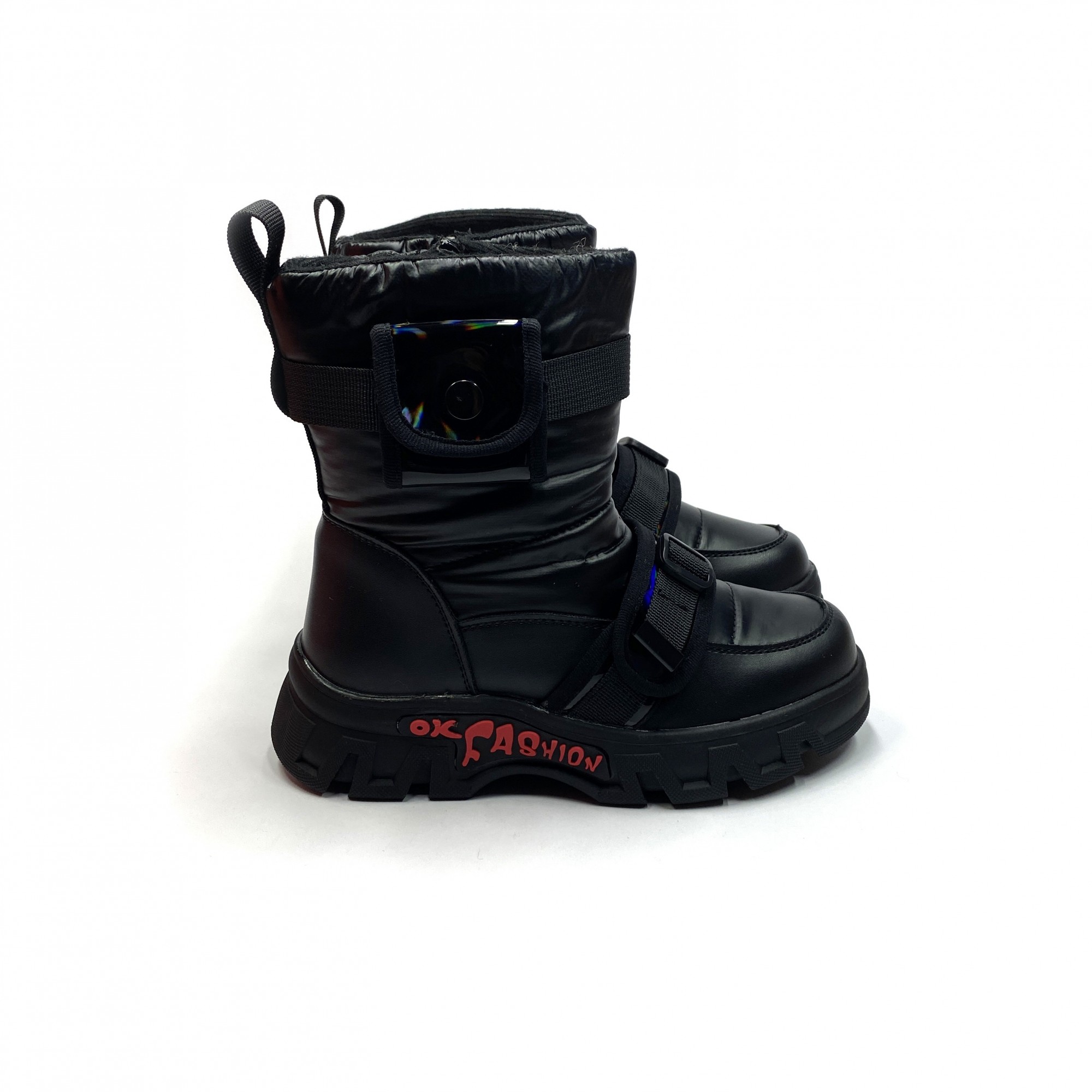

Ботинки для девочек Kimboo 36 22.5 см Black 2121-3А