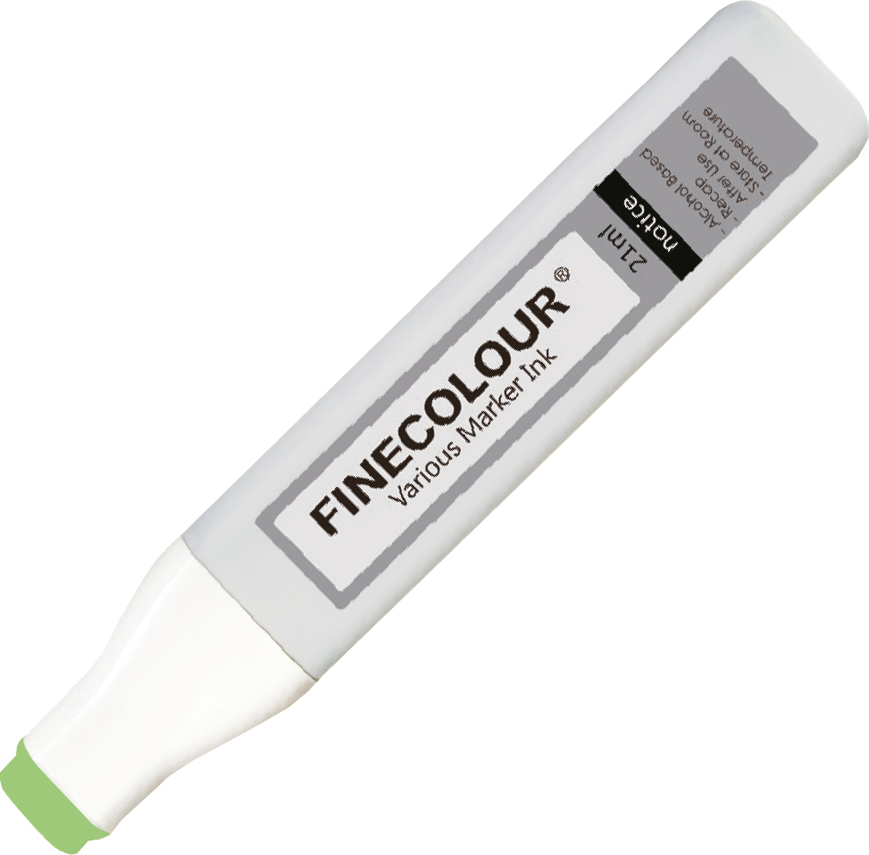 

Заправка спиртовая Finecolour Refill Ink 453 зеленовато-салатовый YG453 (EF900-453)