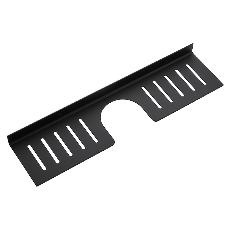 

Полка для ванной из алюминия IwConcept BathRack Loft-50cm Notch (Черная)