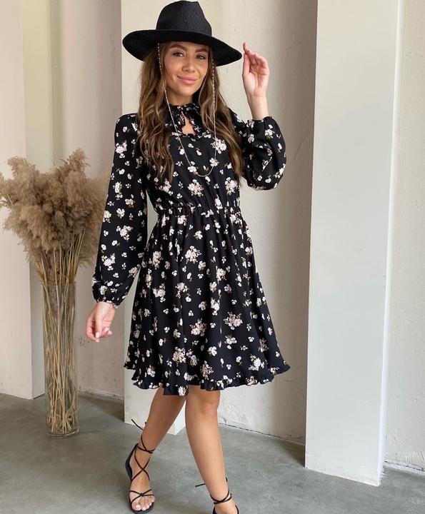 

Платье G&M k-83341 - Размер цвет черный, Платье G&M k-83341 46-48 Размер цвет черный