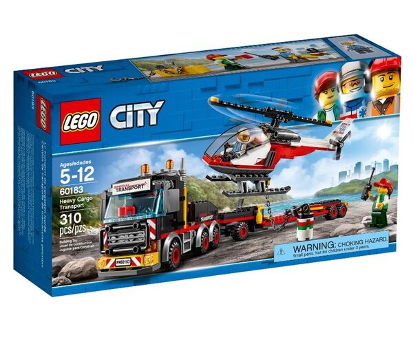 

Конструктор LEGO City Перевозка тяжелых грузов (60183)