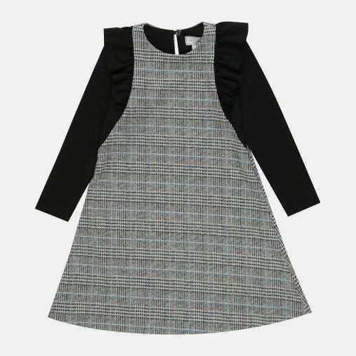 

Платье с длинными рукавами Sasha 3995 ШФ 140 см В клетку