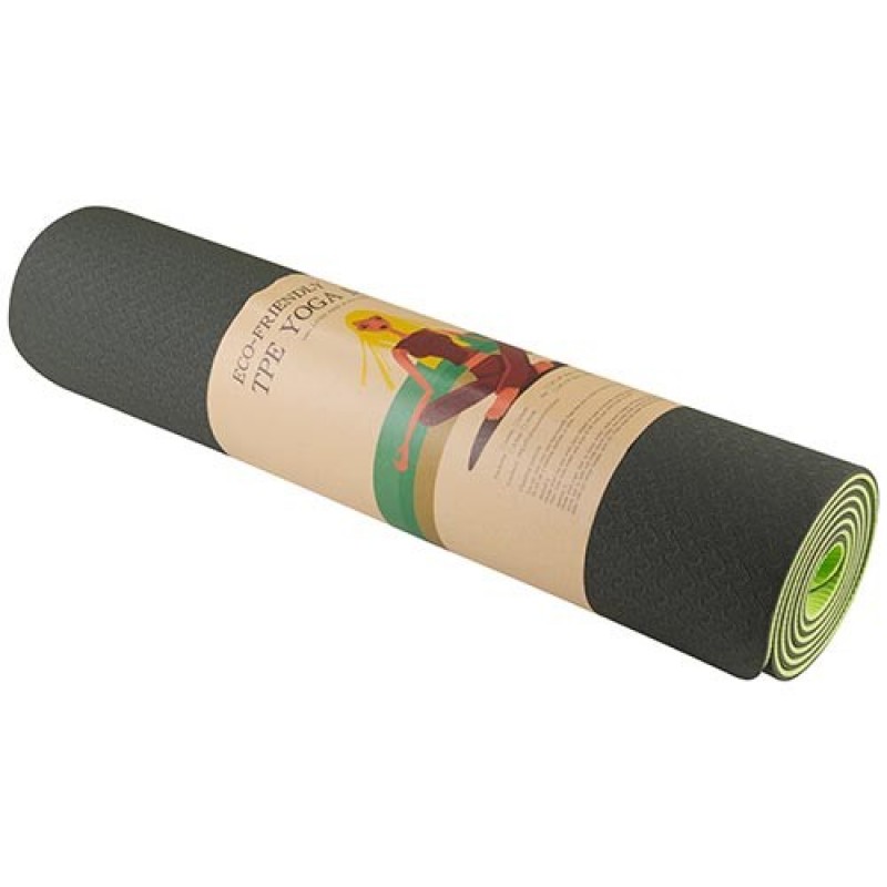 

Коврик FitGo для йоги и фитнеса 6мм, фиолетовый, код: 5415-2VV-WS
