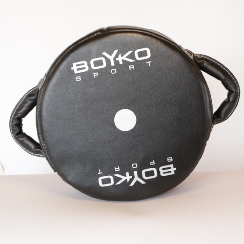 

Макивара круглая с двумя ручкам Boyko-Sport ПВХ черная, код: bs3024101000-BK