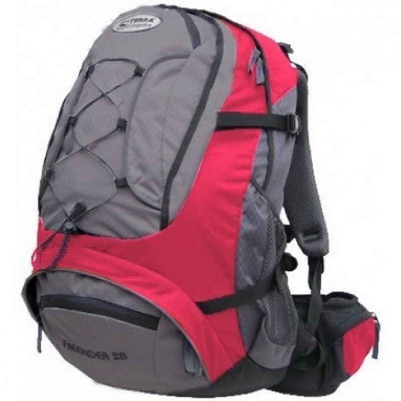 

Рюкзак спортивный Terra Incognita FreeRider красный/серый 28 л, код: 4823081501428