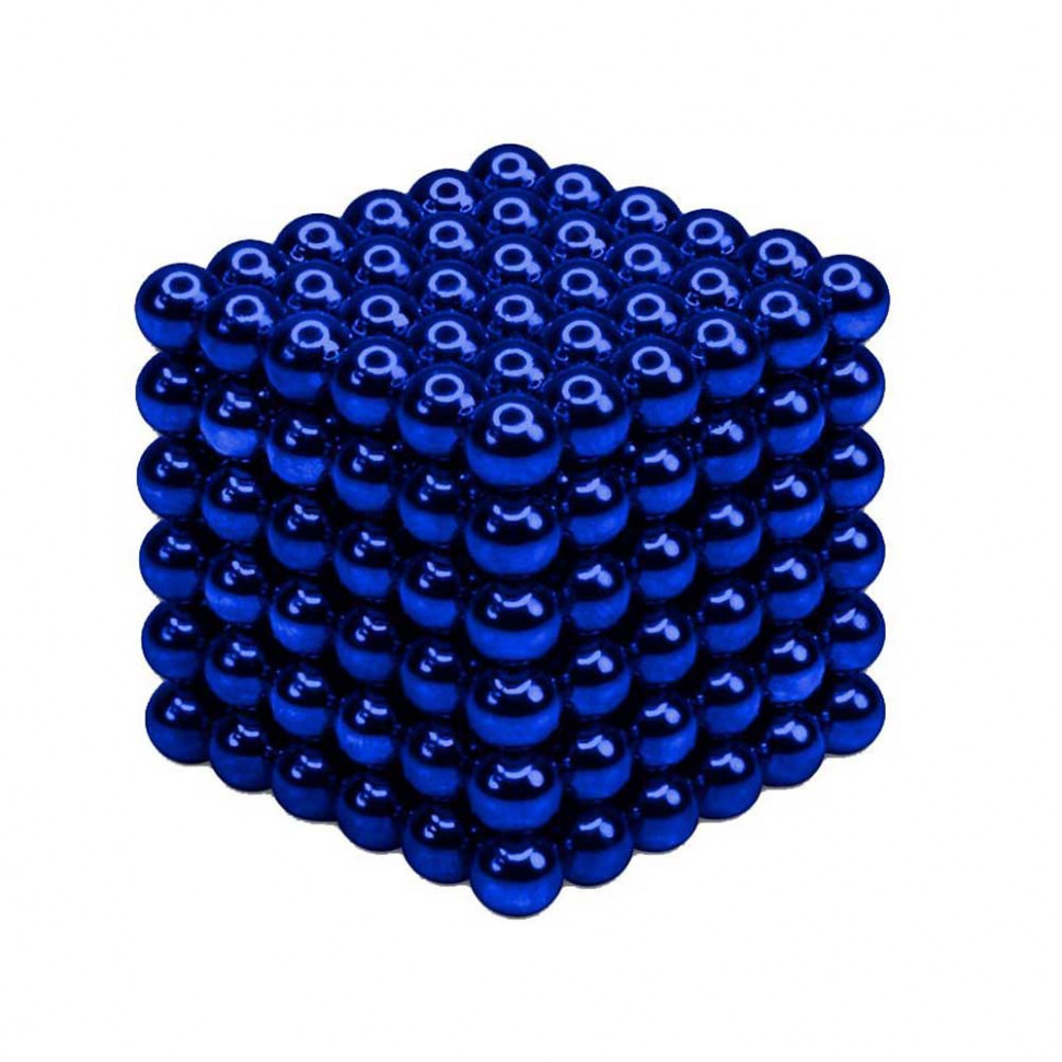 

Магнитный неокуб антистресс головоломка металлическая MAG-008(Blue) (Синий)