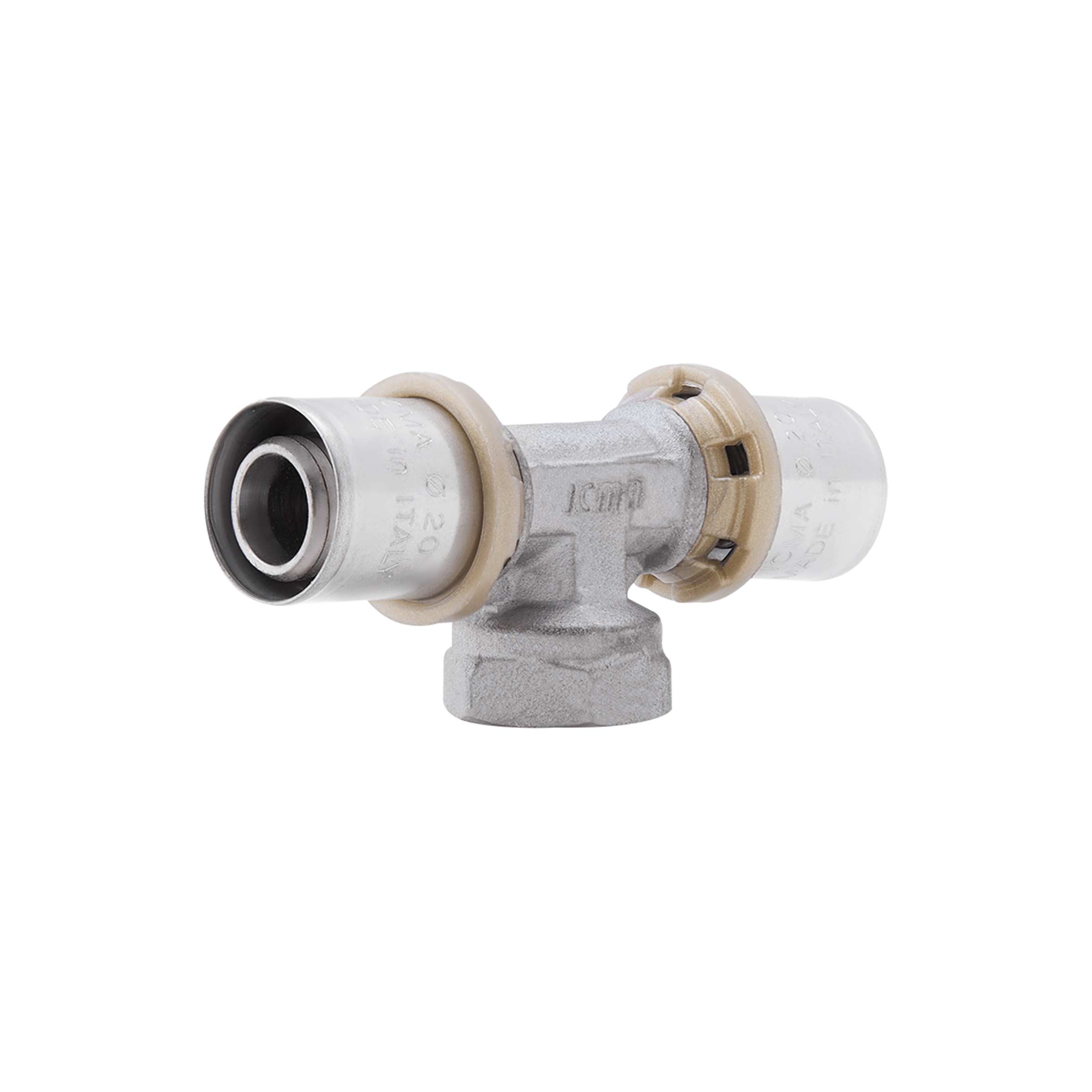 

Тройник пресс Icma 20х1/2"х20 ВР №408
