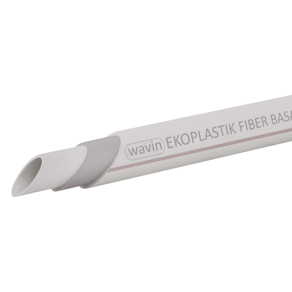 

Труба PPR Ekoplastik Fiber Basalt Plus армированная 40х3,2
