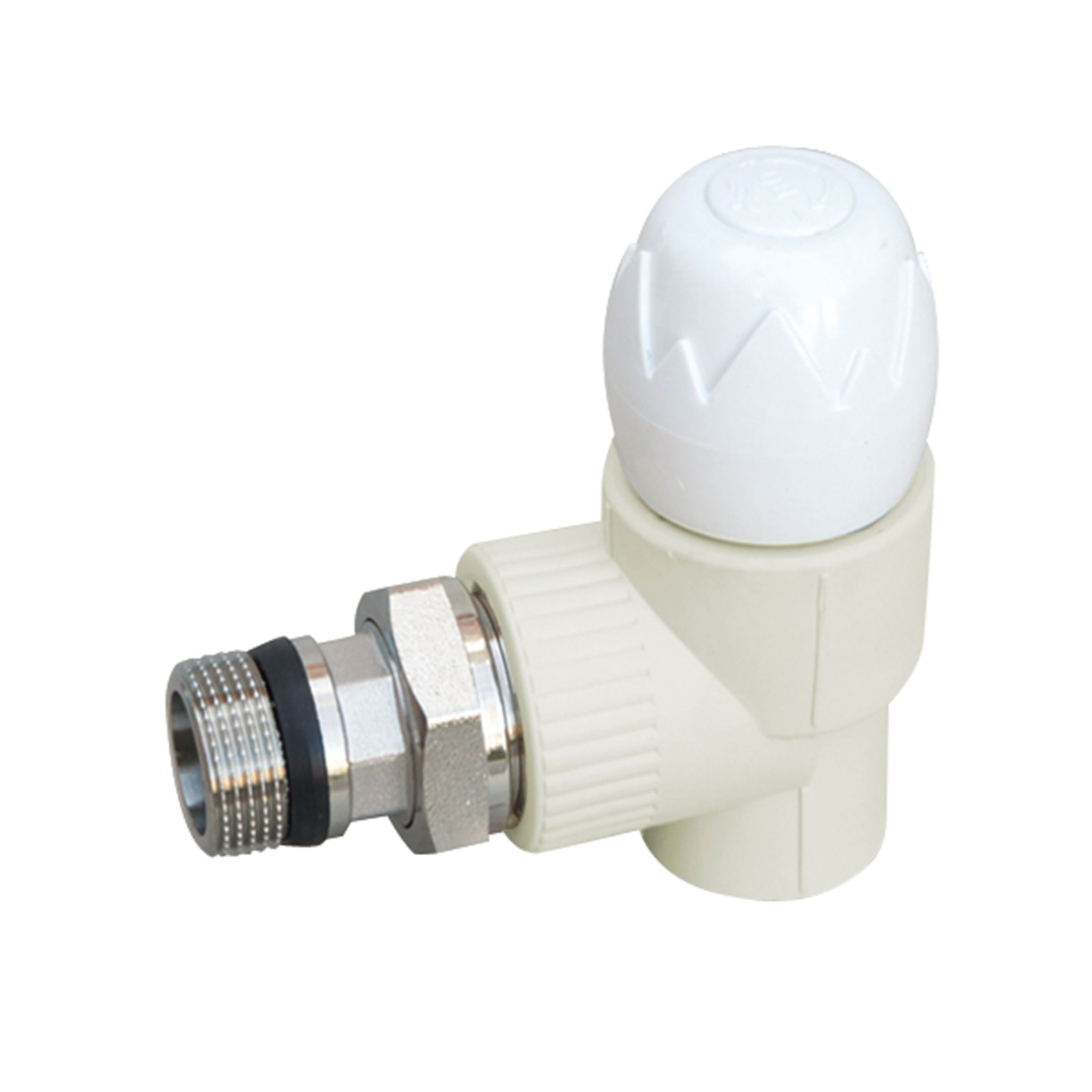 

Кран радиаторный PPR Blue Ocean 20х1/2" угловой
