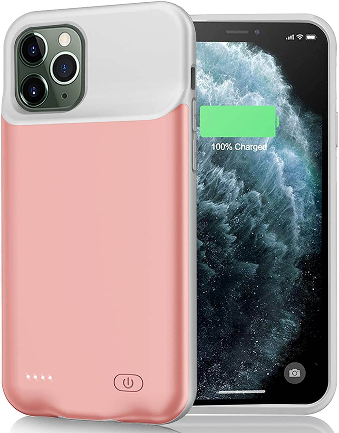 

Чехол powerbank iBattery для iPhone 11 Pro 4200 mAh rose