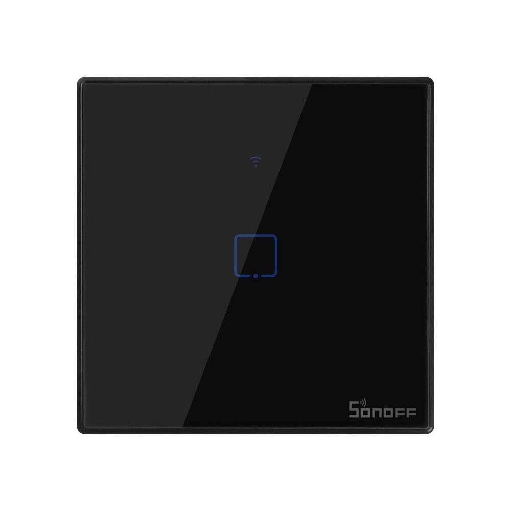 

Wi-Fi выключатель Sonoff TX T3eu1c Black с поддержкой пульта