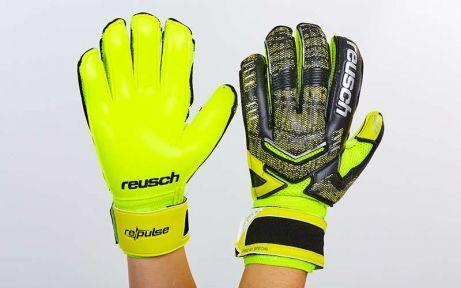 

Перчатки вратарские Reusch салатовые 10